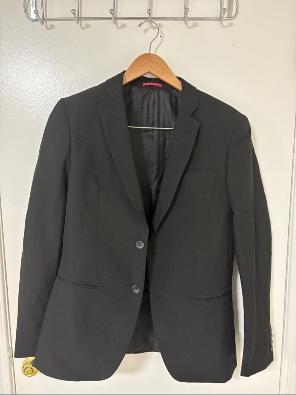 Black Label Black Men's Two-Button Sport Coat
